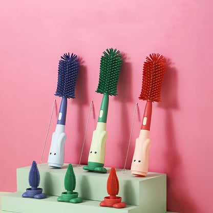 Goupillon biberon HygiènePure rouge