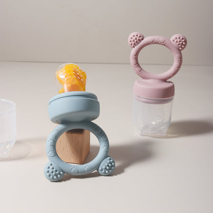 Grignoteuse bébé Sébastien rose