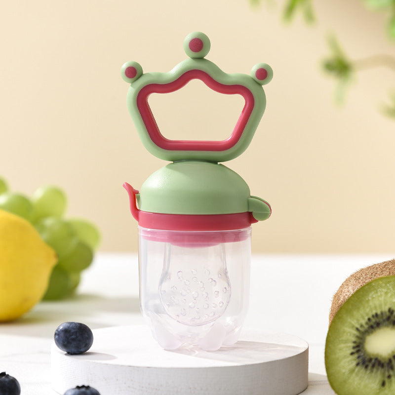 Grignoteuse bébé couronne rose