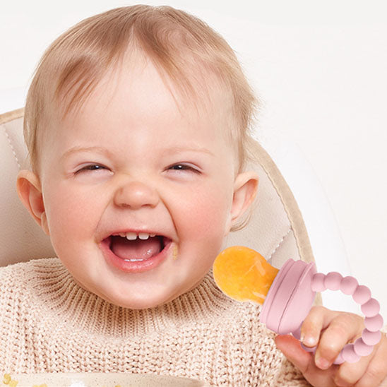 Grignoteuse bebe rose