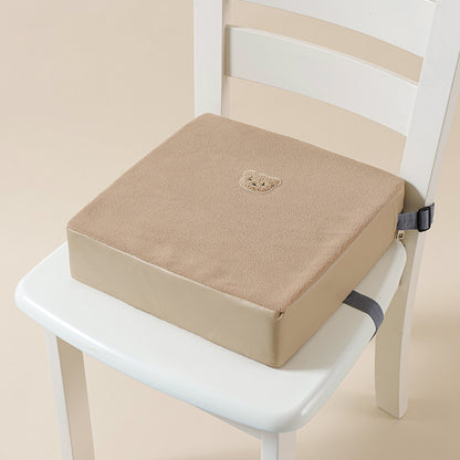 Rehausseur chaise beige avec ourson