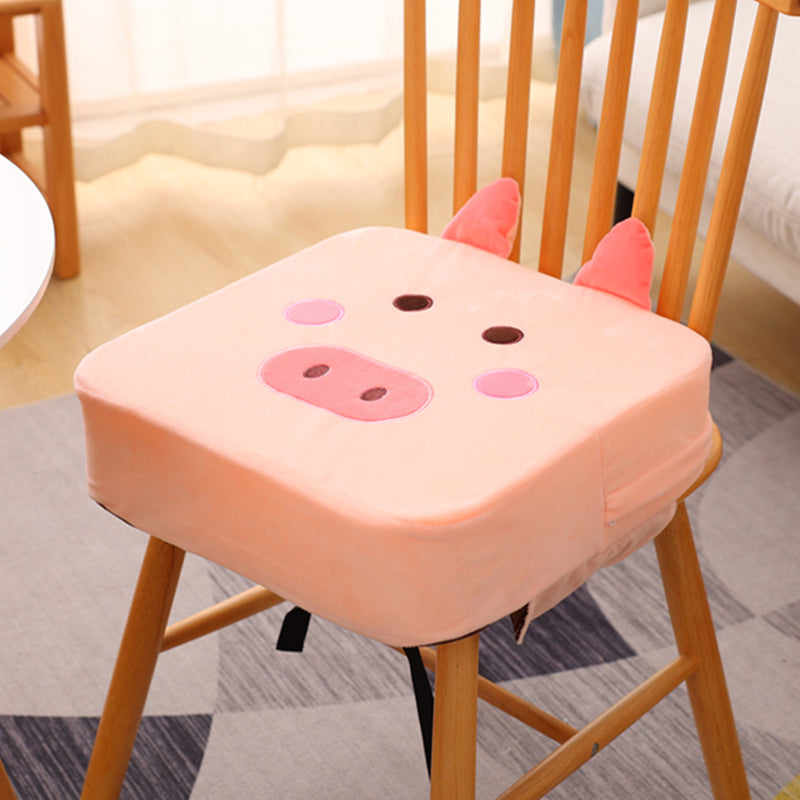 Rehausseur chaise d'afférents animaux cochon rose