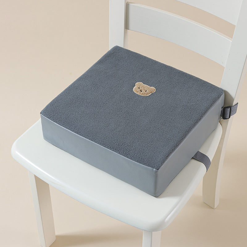 Rehausseur chaise gris avec ourson