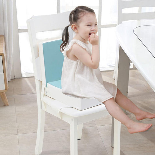 Rehausseur chaise multi colore turquoise