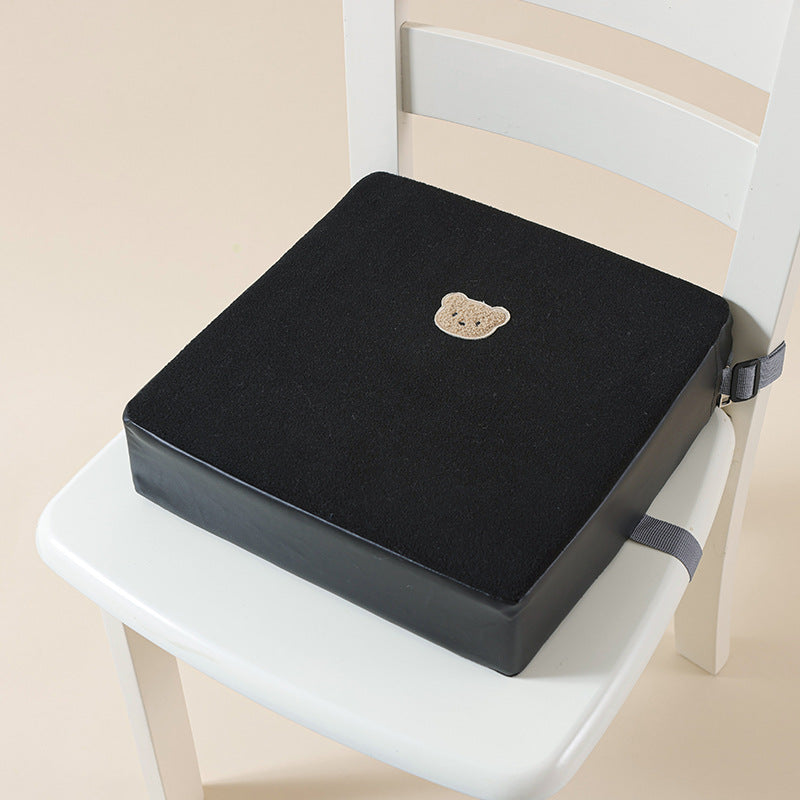 Rehausseur chaise noir avec ourson