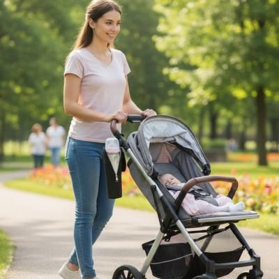 Sac isotherme bébé biberon réconfortant noir