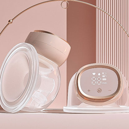 Tire lait carre rose pâle