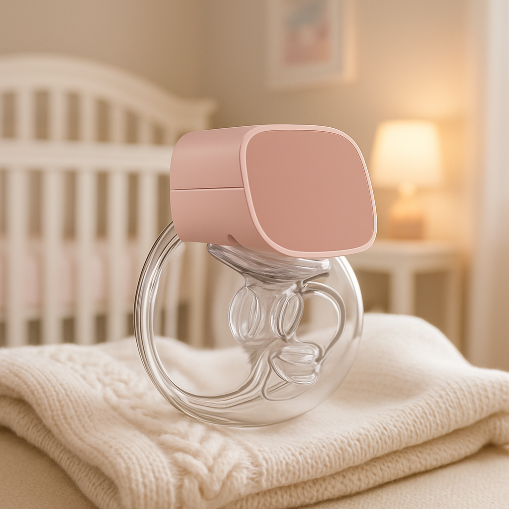 Tire lait carre rose