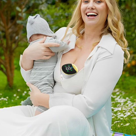 Tire lait portable bébé cache cache
