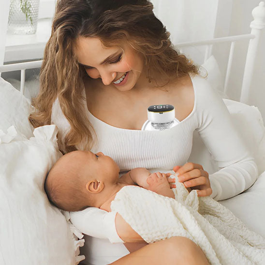 Tire lait portable maman avec bébé