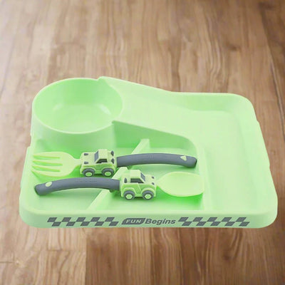 Vaisselle pour bébé Course Plate™  Vert