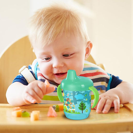 Verre bébé Antidérapant Durrable bleu