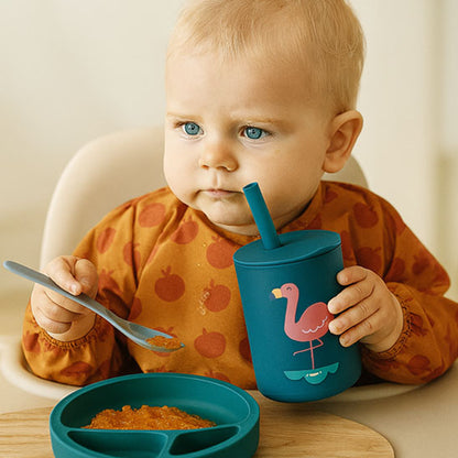 Verre bébé divertissant bleu