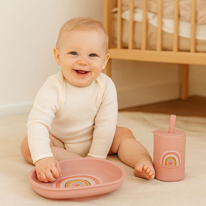Verre bébé divertissant rose