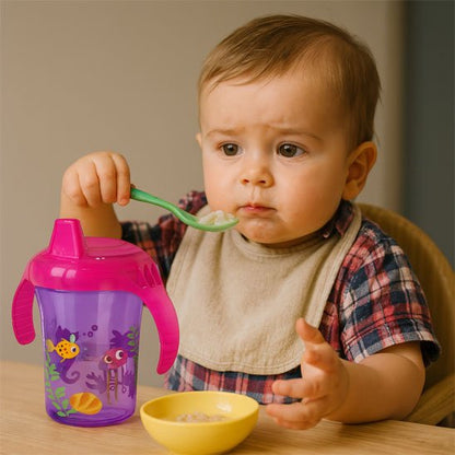 Verre pour bébé mauve