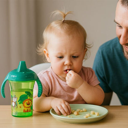 Verre pour bébé vert