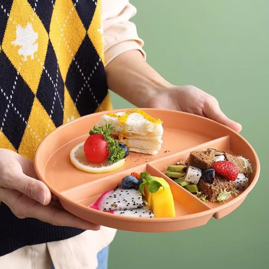 Assiette bébé silicone antidérapante ventouse