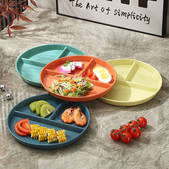 Assiette bébé silicone antidérapante ventouse jaune