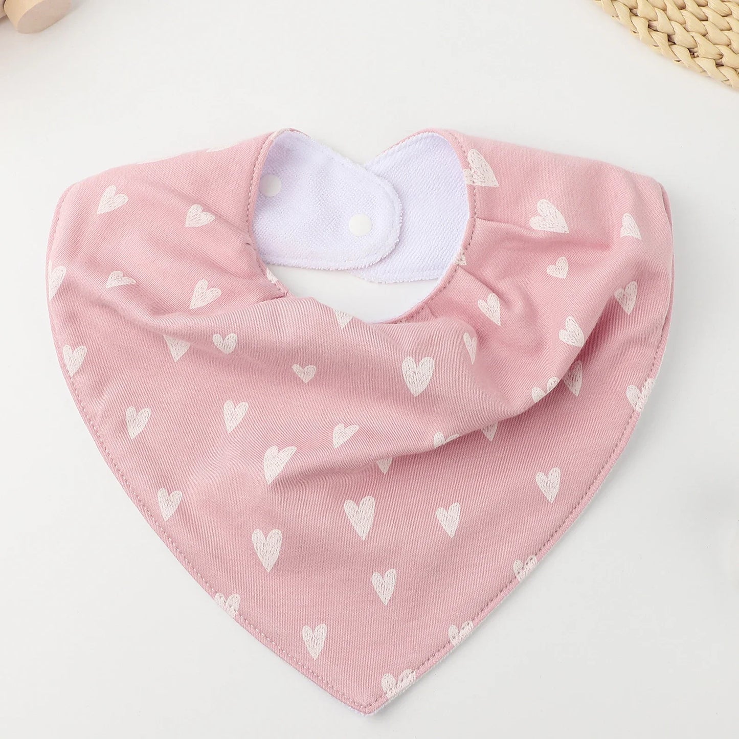 Bandana imperméable ultra protecteur avec coeur blanc