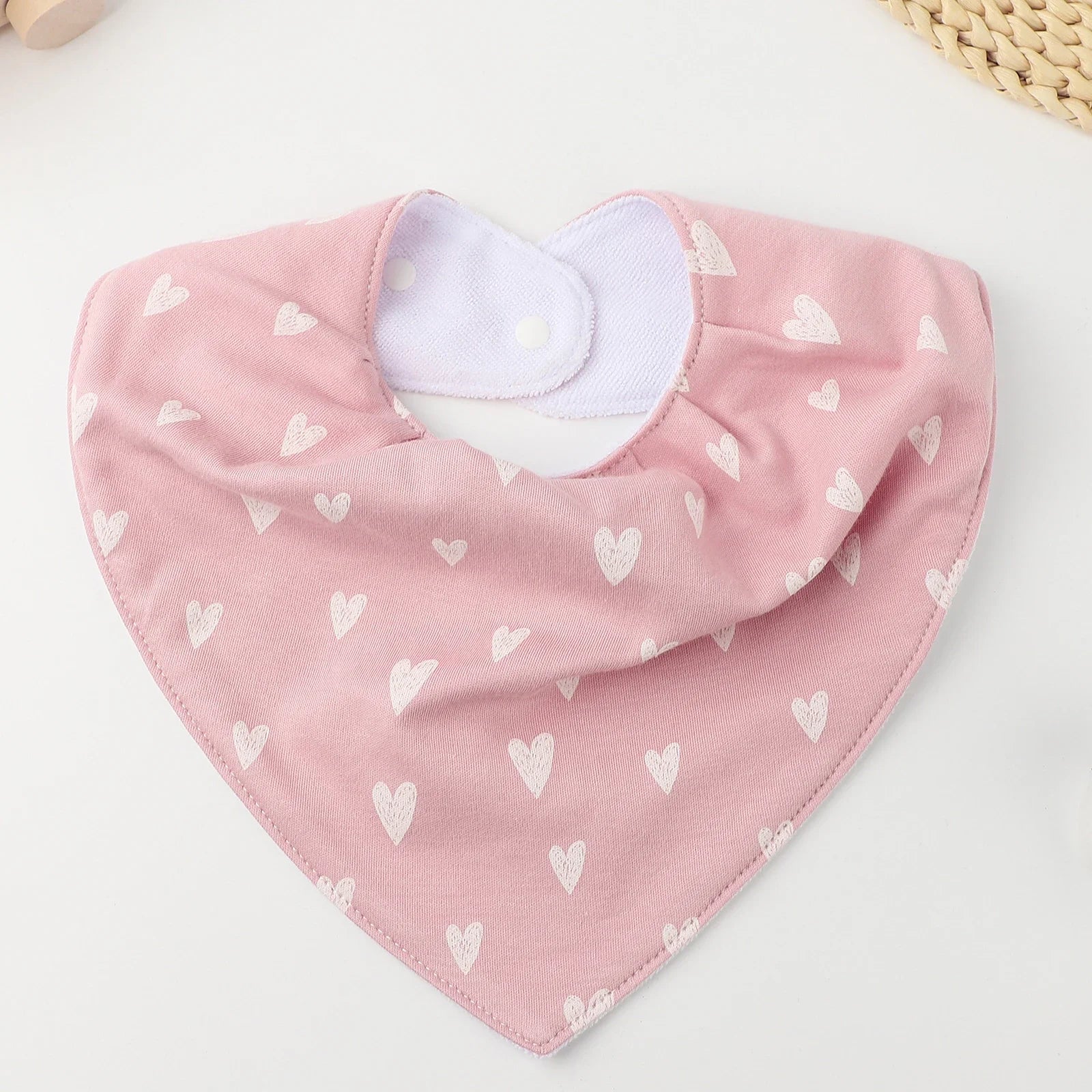 Bandana imperméable ultra protecteur avec coeur blanc