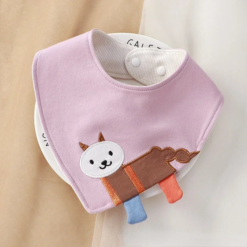 Bandanas imperméables rose avec chat