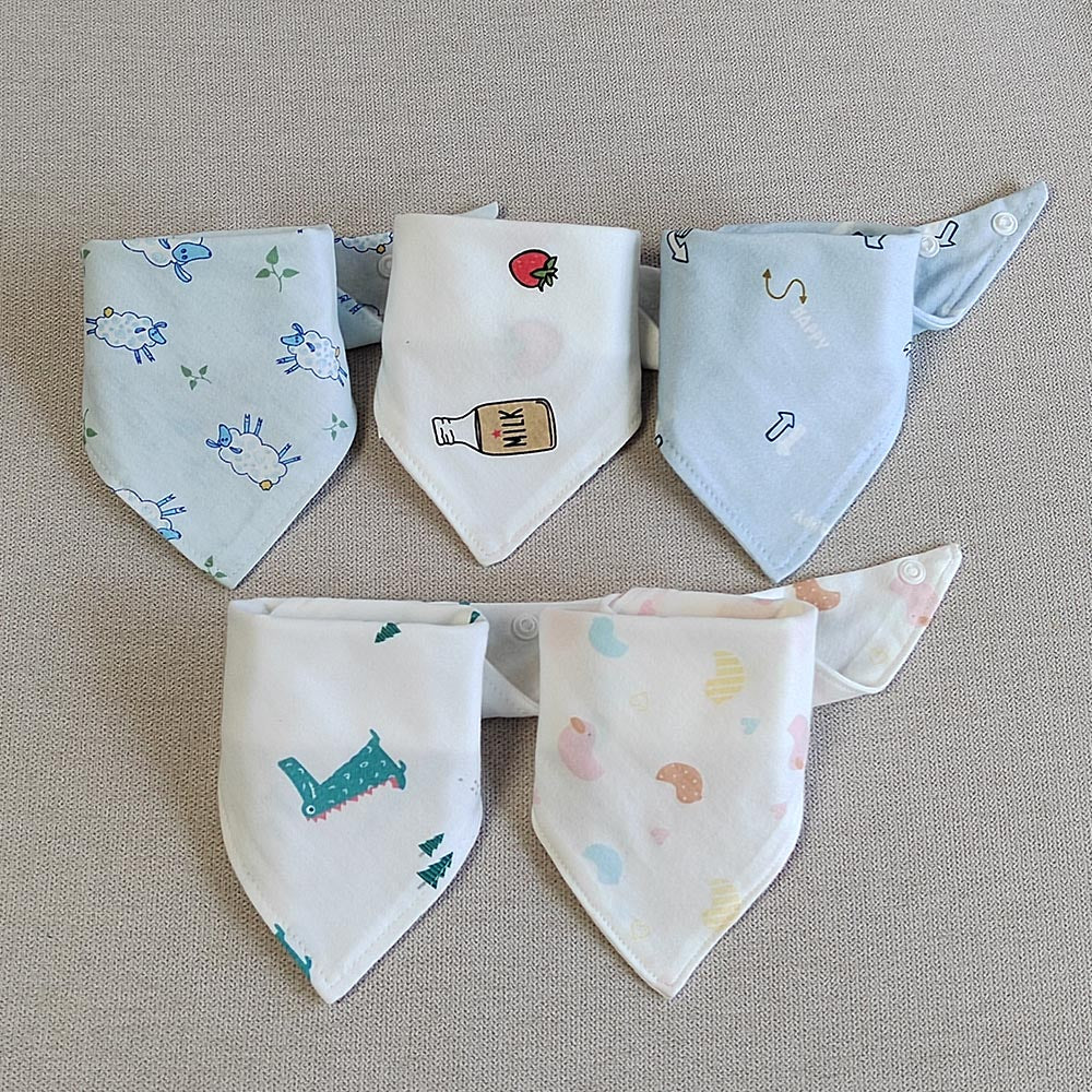 Bavoir bébé bandana | Coton 100%