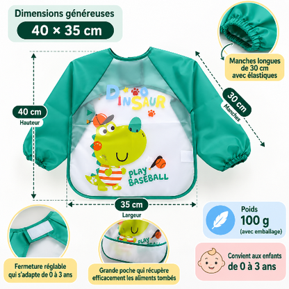 Bavoir bébé dimensions