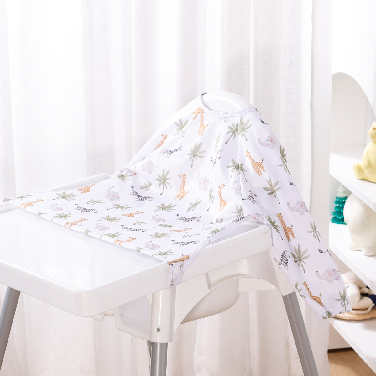 Bavoir impermeable palmier