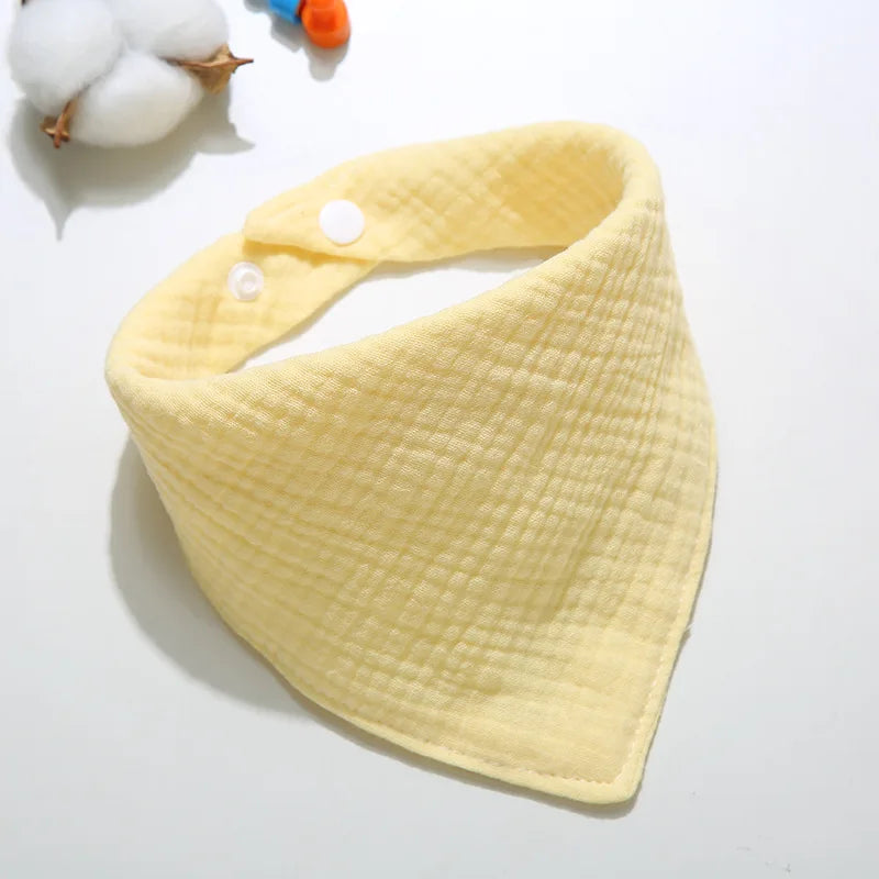Bavoris bandanaultra absorbants coton jaune