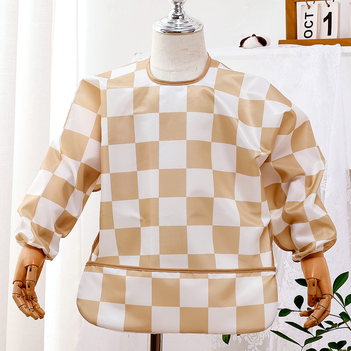 Bavoirs bébé imperméables blanc