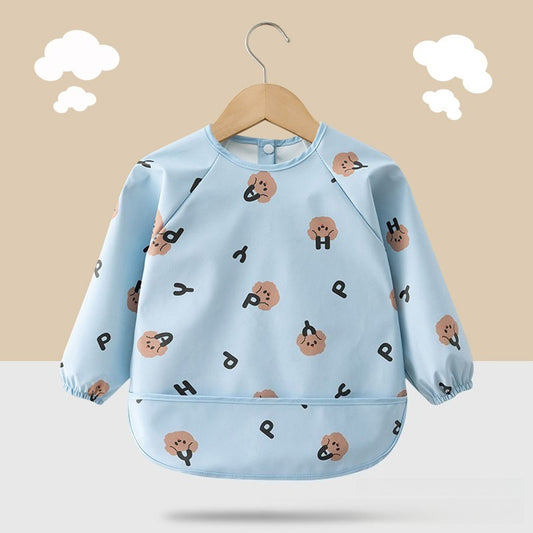 Bavoirs imperméables protection rassuré bleu