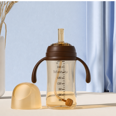 Biberon anti colique 240ml avec paille
