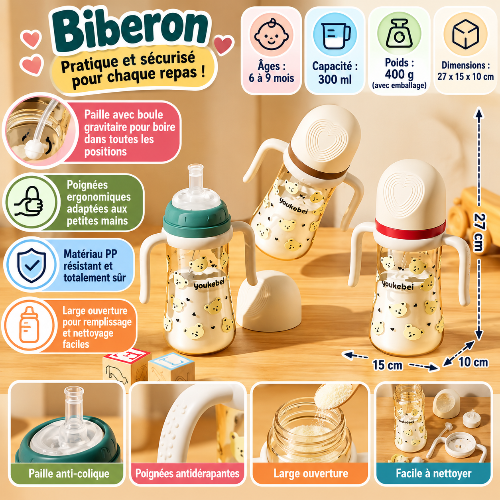 Biberon avec ourson dimensions