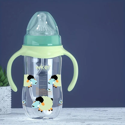 Biberon large ouverture 300ml mouton jaune