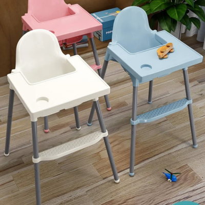 Chaise haute bébé réglable 0 24 mois bleu