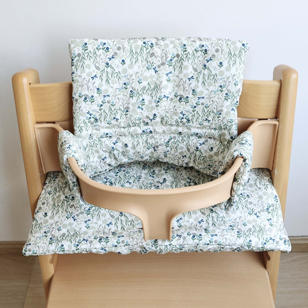 Chaise haute coussin douceur ours fleury