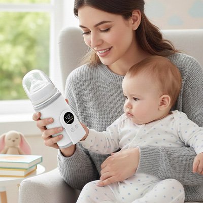 Chauffe biberon intelligent-avec-maman