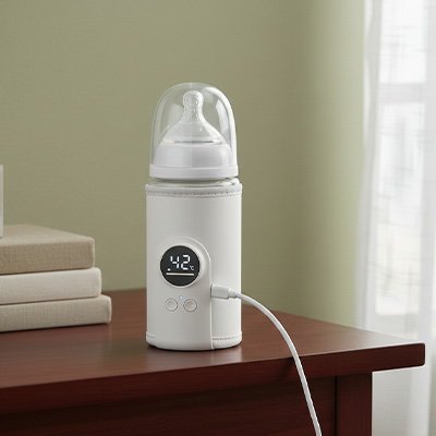 Chauffe biberon intelligent-blanc