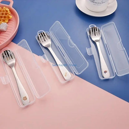 Couverts ergonomiques bébé autonomie avec couverts 