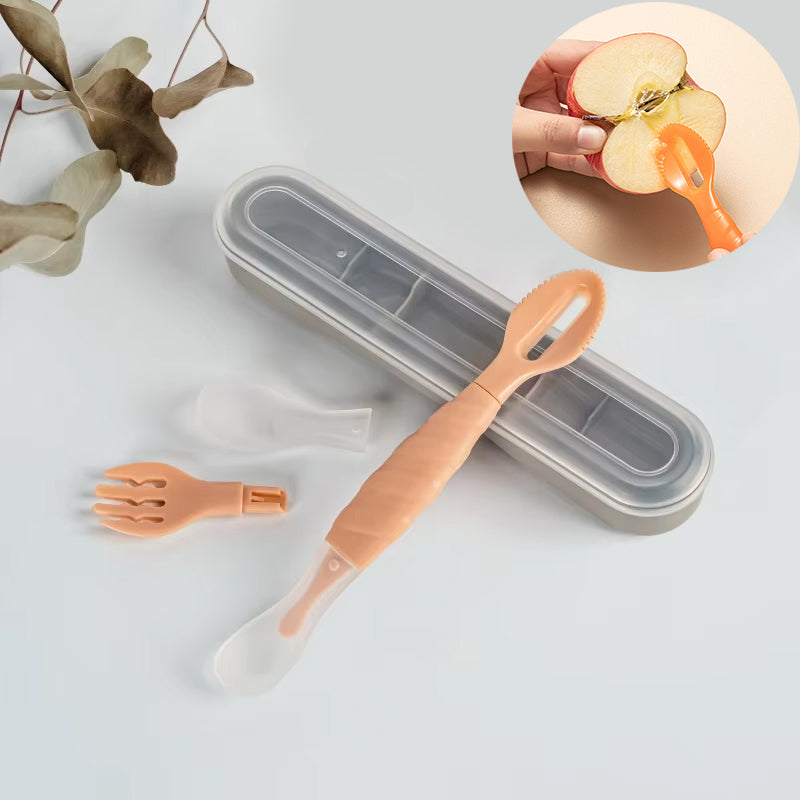 Cuillère ergonomique bébé avec-embout