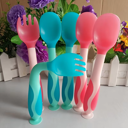 cuillère fourchette deux ensembles