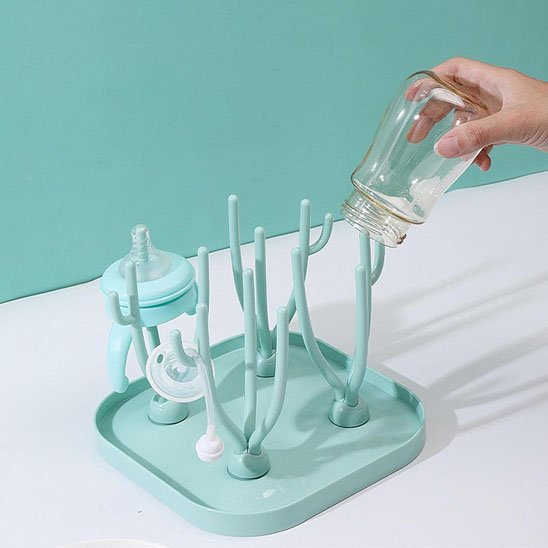 Egouttoir biberon Mélia vert