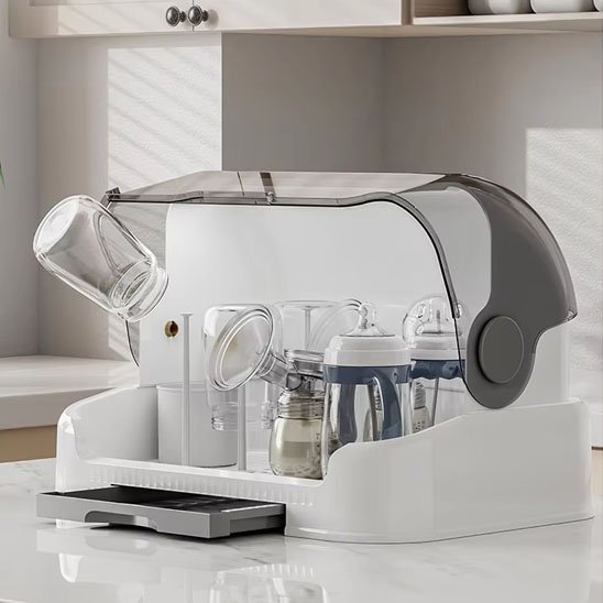 Egouttoir biberon blanc