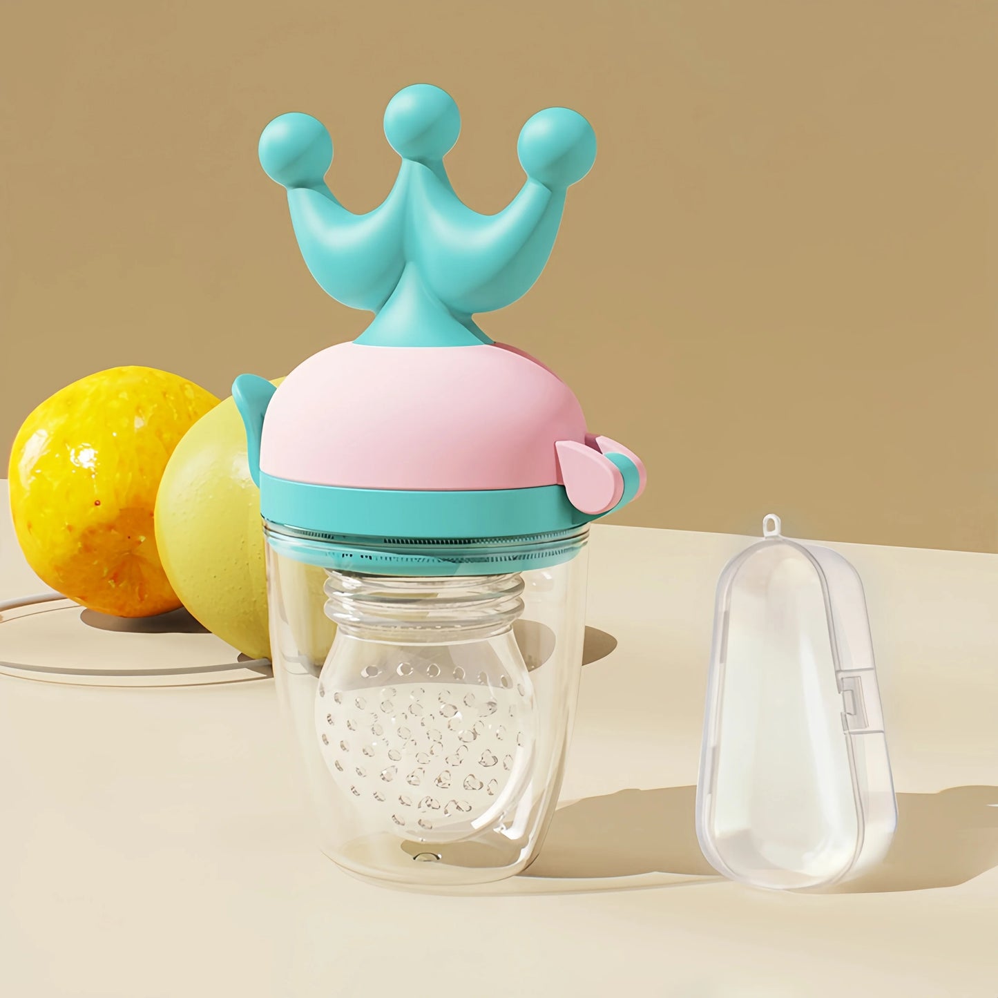 Grignoteuse bébé securiSaveur bleu