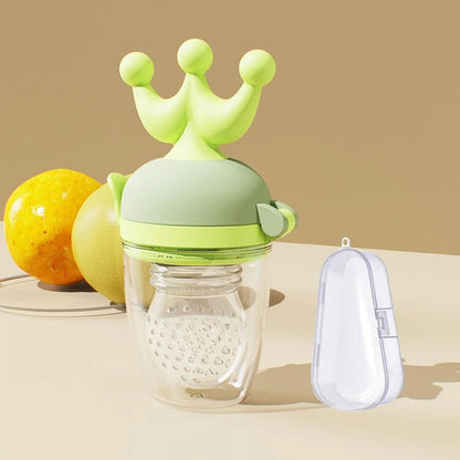 Grignoteuse bébé securisaveurs vert clair