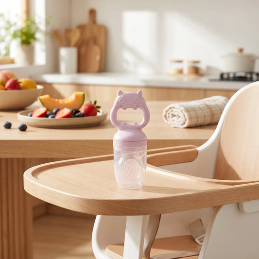 Grignoteuse bébé anti étouffement couleur lilas