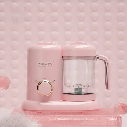 mixeur bébé multifonction durable rose
