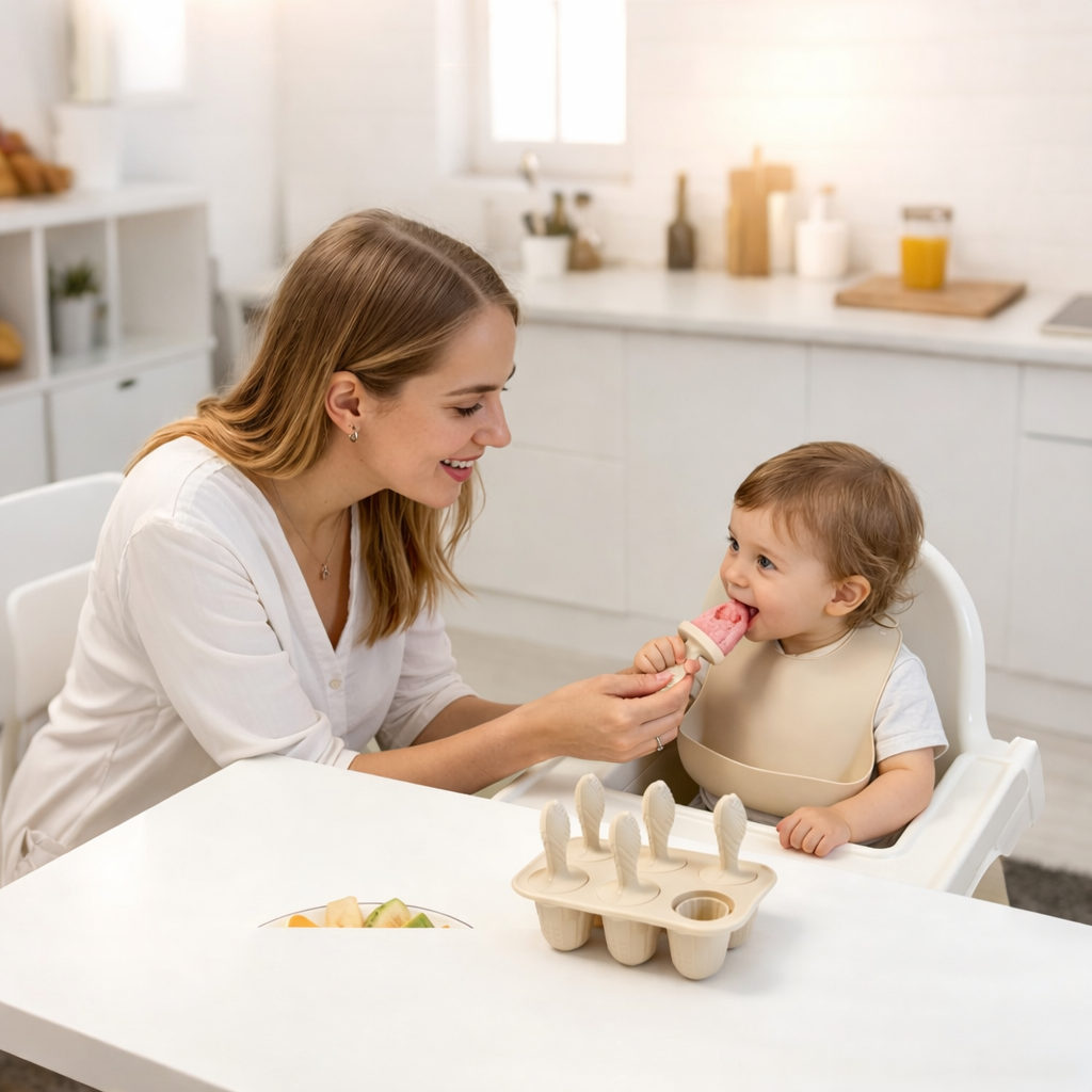 Moule À glace babypure ave maman et bébé