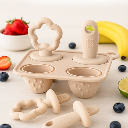 Moule à glace silicone avec manches