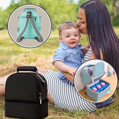 Porte biberon Mélia noir